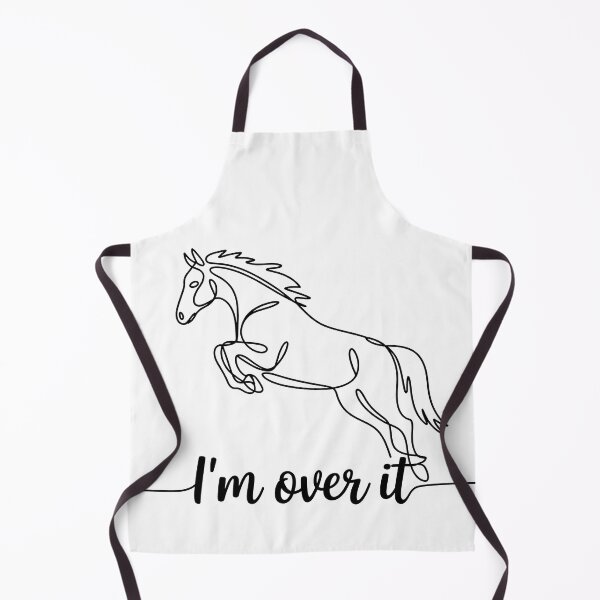 Item preview, Horse Jump - I'm Over It designed and sold by KateLeap.