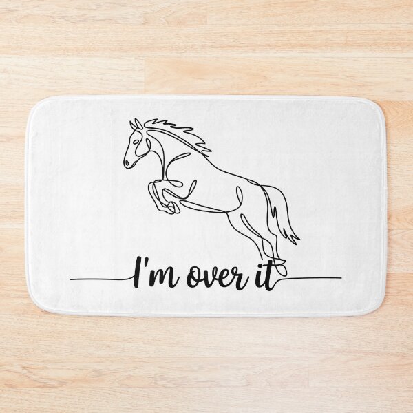 Item preview, Horse Jump - I'm Over It designed and sold by KateLeap.