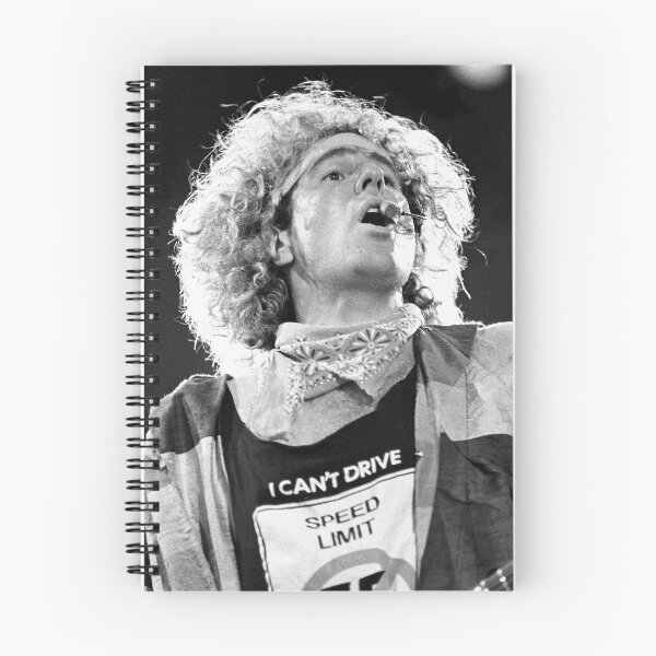 Item preview, Sammy Hagar - BW Photograph designed and sold by ConcertImages.