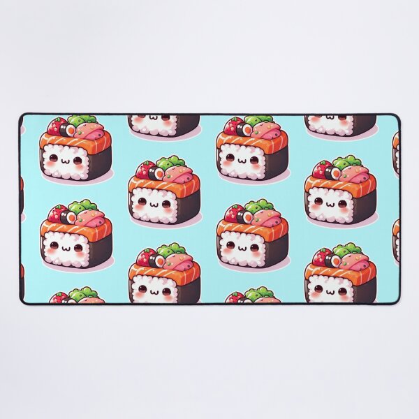 Item preview, Kawaii Sushi Manga Anime – Cute Chibi Japanese Food designed and sold by Sugar Wisdom .