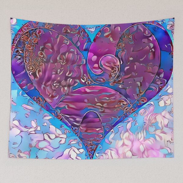 Item preview, Dreamlike heart design designed and sold by AndroidZ.