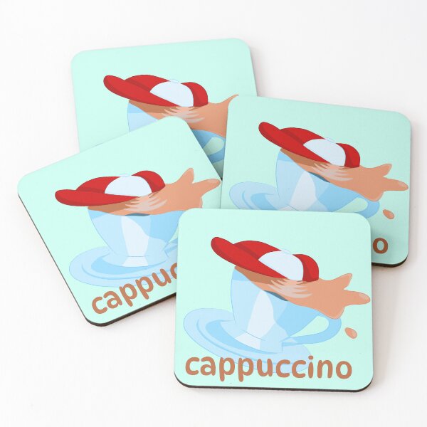 Item preview, cappuccino pun  designed and sold by Pip'sCorner.