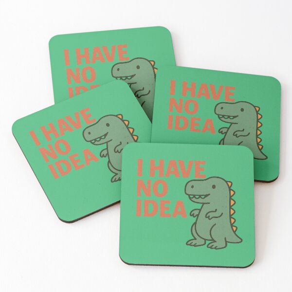 Item preview, Funny Dinosaur I Have No Idea designed and sold by ArtComixHaven.