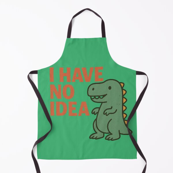 Item preview, Funny Dinosaur I Have No Idea designed and sold by ArtComixHaven.