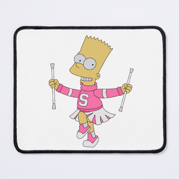 Item preview, Bart Simpson the Cheerleader designed and sold by WillowTreeArt.