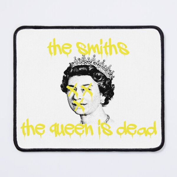 Item preview, The Smiths, The Queen is dead (yellow text) designed and sold by Manchester Design Studio.