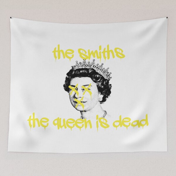 Item preview, The Smiths, The Queen is dead  (yellow text) designed and sold by Manchester Design Studio.