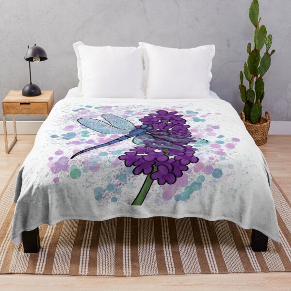 Item preview, Dragonfly on a flower designed and sold by CjaysImages.