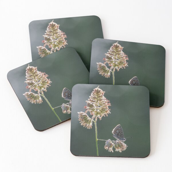 Item preview, Common Blue Butterfly On Grass designed and sold by Alec Stewart.