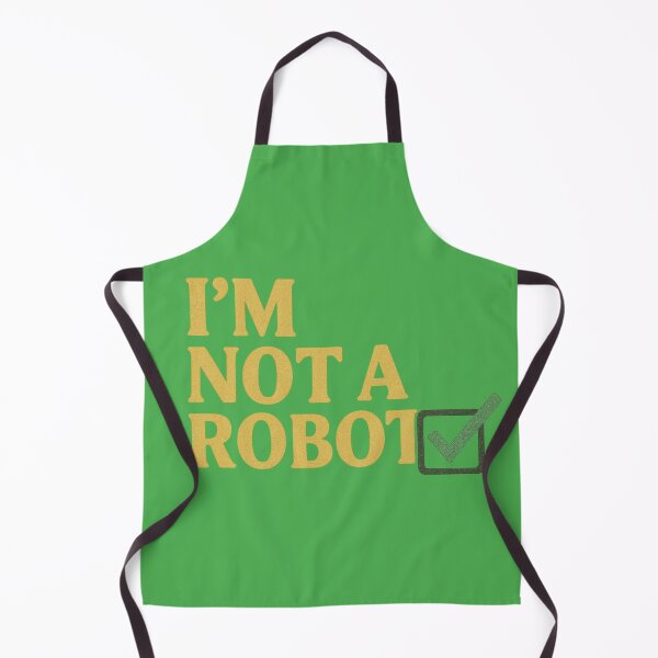 Item preview, I’m Not A Robot Funny Checkbox designed and sold by ArtComixHaven.