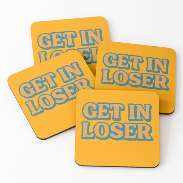 Item preview, Retro Get In Loser Quote Design designed and sold by ArtComixHaven.