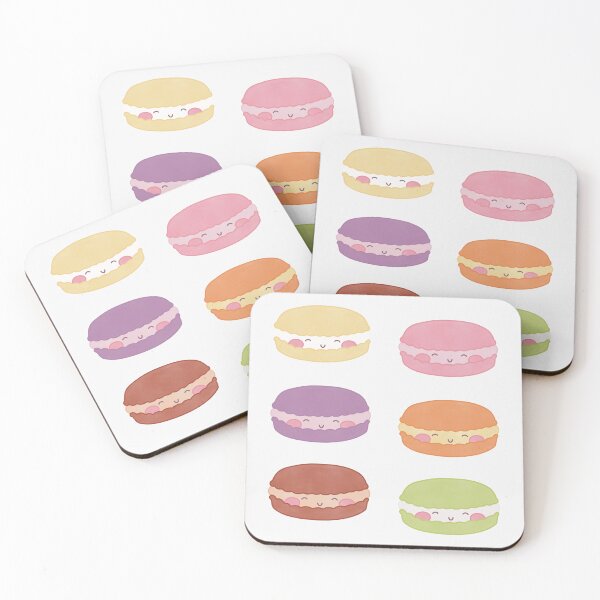 Item preview, cute colourful macarons designed and sold by winterpumpkin.