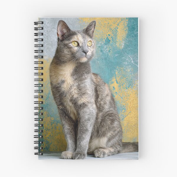 Item preview, Dilute Tortie Cat 02 designed and sold by Elisabeth Lucas.