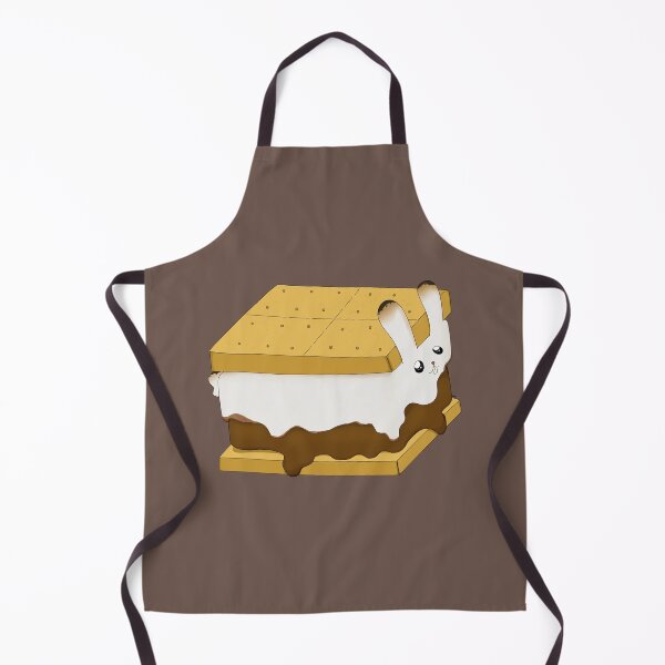 Item preview, S'mores Bunny Sticker designed and sold by LittleRockArt.