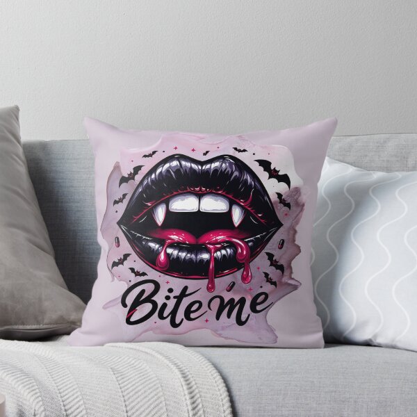 Item preview, Gothic Vampire Lips Bite Me designed and sold by Eclectic Monkey.