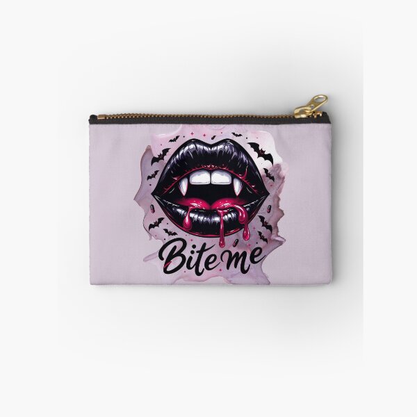Artikelvorschau, Gothic Vampirlippen Beiß mich entworfen und verkauft von Eclectic Monkey.