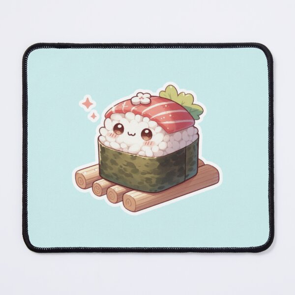 Item preview, Kawaii Sushi Manga Anime – Cute Chibi Japanese Food designed and sold by Sugar Wisdom .