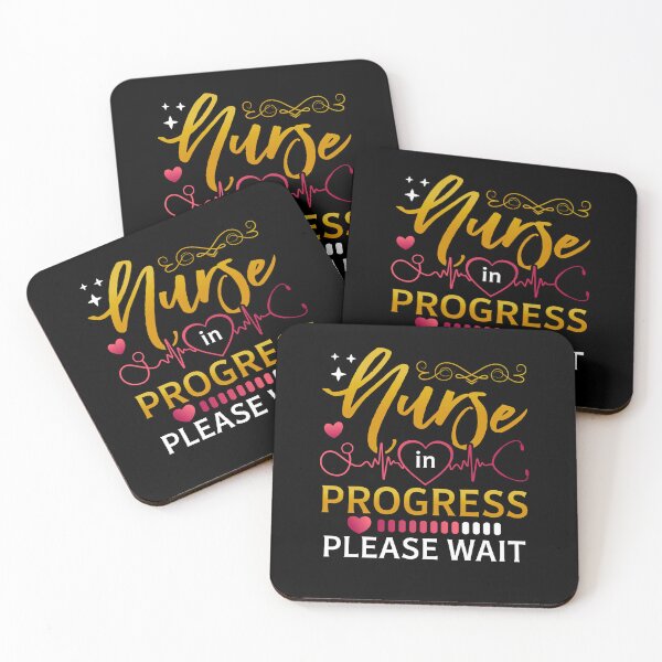 Item preview, Nurse in Progress Please Wait – Inspirational Nursing Student designed and sold by MuniraWearify.
