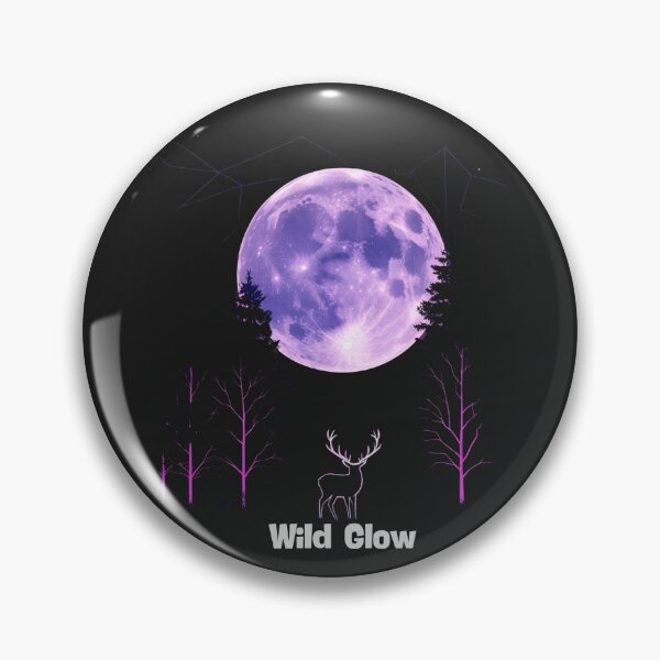 Item preview, Wild Glow – Neon Forest Deer Design designed and sold by Komikzone.