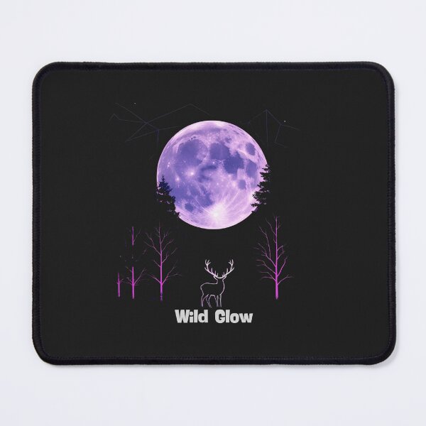 Item preview, Wild Glow – Neon Forest Deer Design designed and sold by Komikzone.