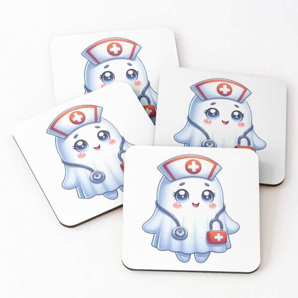 Item preview, Whimsical Ghost Nurse Design designed and sold by Keyleigh louise Morris.