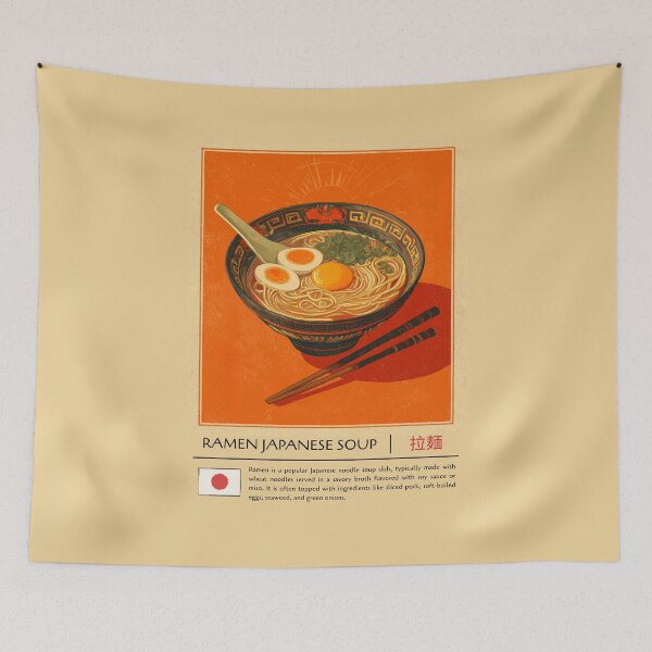 Item preview, Ramen Japanese Soup  designed and sold by StudioRedKoala.