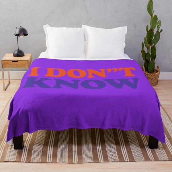 Item preview, I Don’t Know Humorous Quote designed and sold by ArtComixHaven.