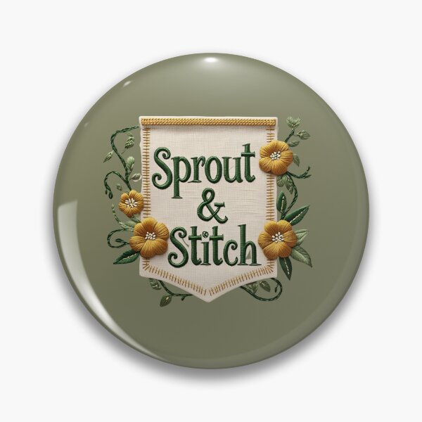 Item preview, Sprout & Stitch Botanical Banner designed and sold by SproutStitchHandmade.