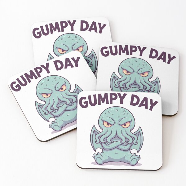 Item preview, Gumpy Day Cthulhu (Text version) designed and sold by These Immaterial Things.