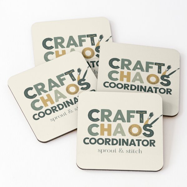 Item preview, Craft Chaos Coordinator Artwork designed and sold by SproutStitchHandmade.