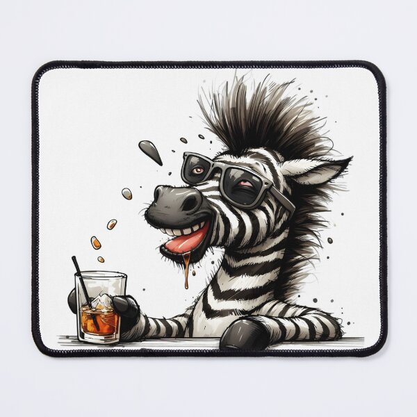 Item preview, Zebra on the Rocks – Drinkers with style designed and sold by Closeddog.