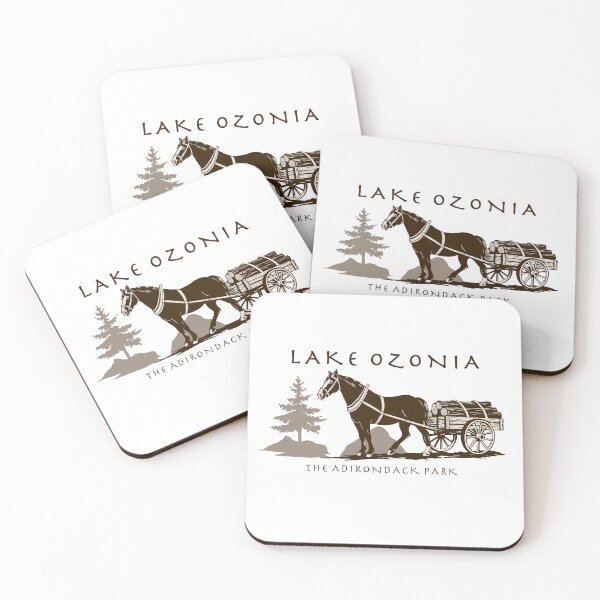 Item preview, Lake Ozonia Flag- White/Transparent designed and sold by SavannahGsBees.