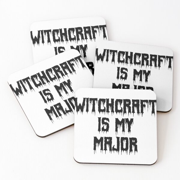 Item preview, Witchcraft is My Major designed and sold by Ninjacatoff.