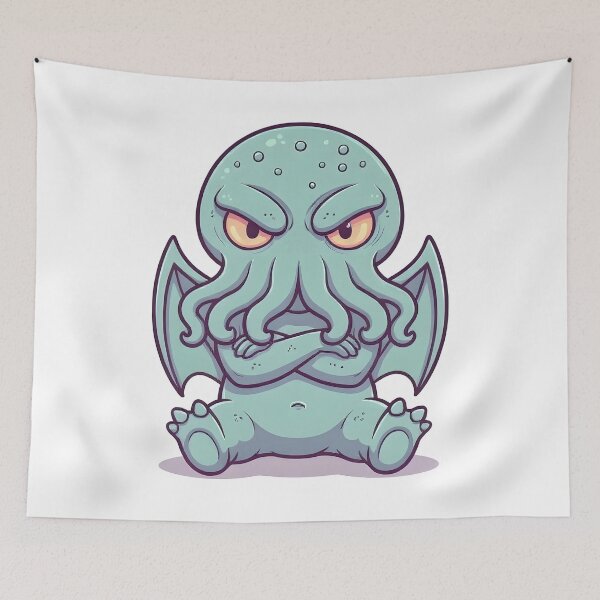 Item preview, Gumpy Day Cthulhu (Text Free Version) designed and sold by These Immaterial Things.