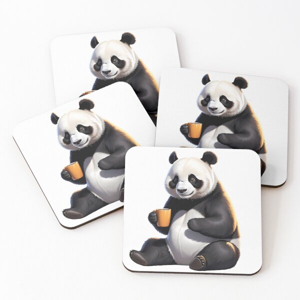 Item preview, Cozy Panda Coffee Break designed and sold by DaniArtDesign81.