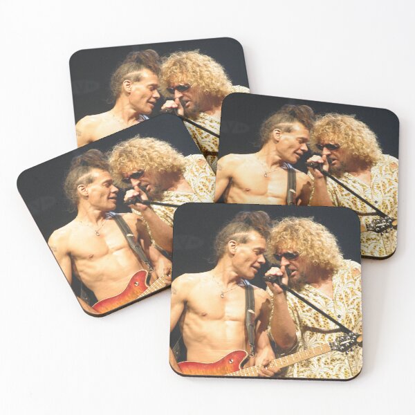 Item preview, Eddie VanHalen and Sammy Hagar - Photograph designed and sold by ConcertImages.