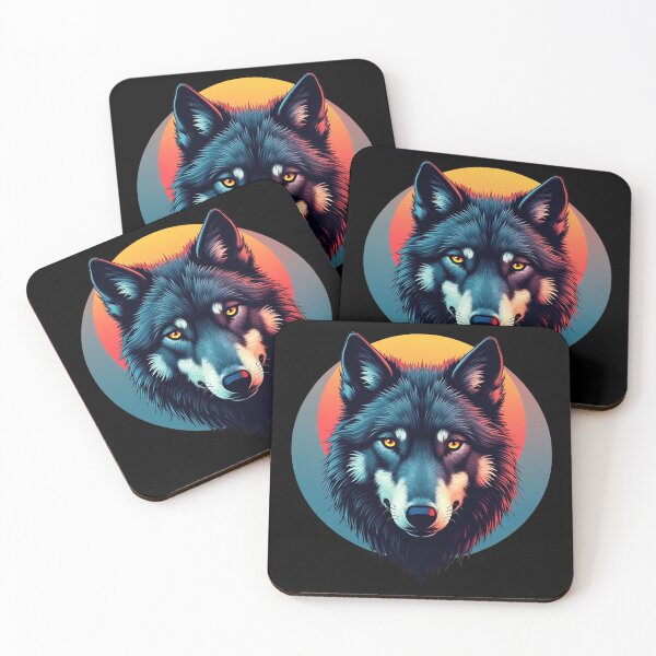 Item preview, Wolf of the Twilight – Mystical Strength in the Sunset designed and sold by Hans-Design.