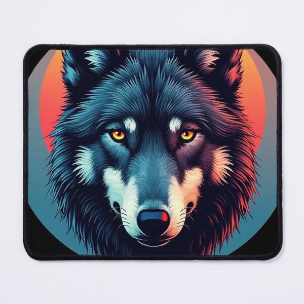 Item preview, Wolf of the Twilight – Mystical Strength in the Sunset designed and sold by Hans-Design.