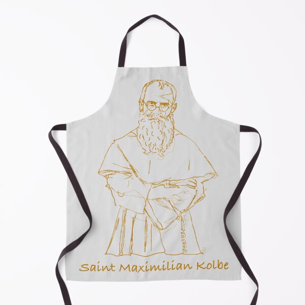 Item preview, Saint Maximilian Maria Kolbe designed and sold by HappyRandomArt.