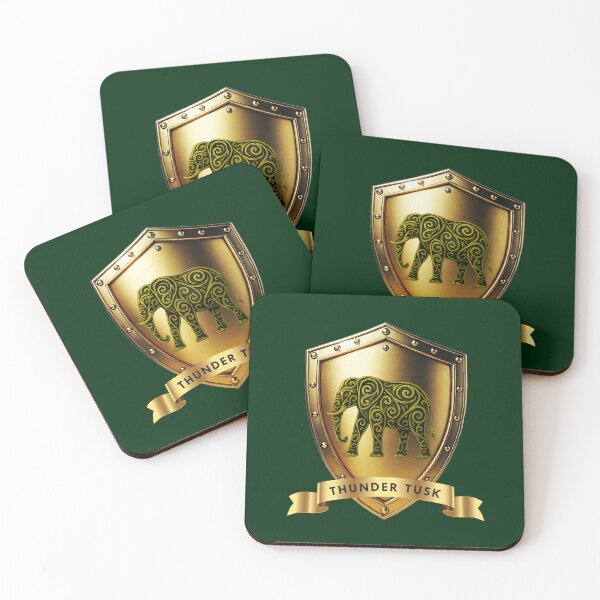 Item preview, Thunder Tusk Crest – Power of the Elephant designed and sold by Highlandkings.
