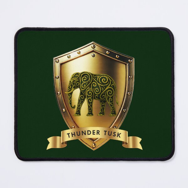 Item preview, Thunder Tusk Crest – Power of the Elephant designed and sold by Highlandkings.