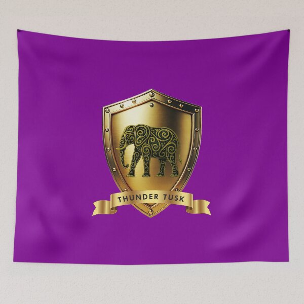Item preview, Thunder Tusk Crest – Power of the Elephant designed and sold by Highlandkings.