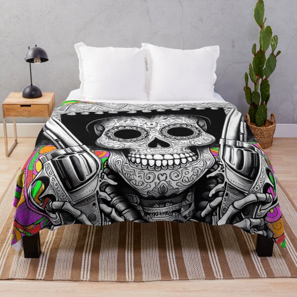 Item preview, Sugar Skulls – A Cozy Bandito designed and sold by A Cozy Bundle.