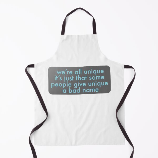 Item preview, we're all unique its just that some people give unique a bad name designed and sold by mntimg.