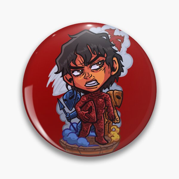 Item preview, Canvas of Fate Red dragon soldier designed and sold by angsty-angst.