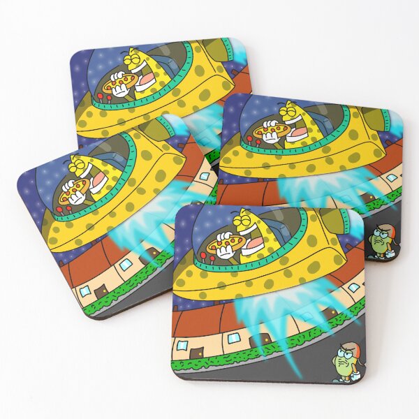 Item preview, The Cheese Guy eats the Potato Guy's Pizza designed and sold by Doragonchimu.