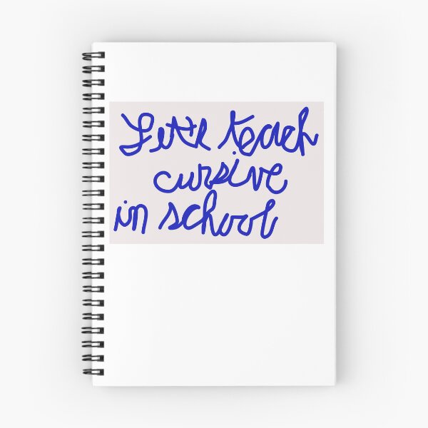 Item preview, Let's teach cursive in school designed and sold by mntimg.