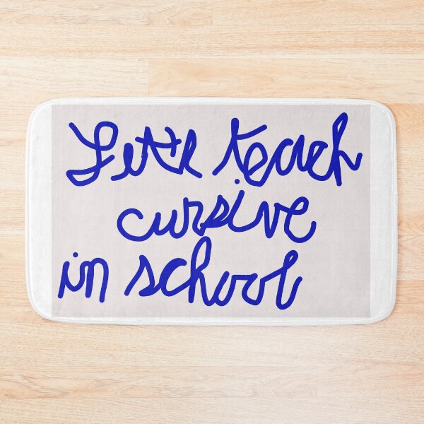 Item preview, Let's teach cursive in school designed and sold by mntimg.