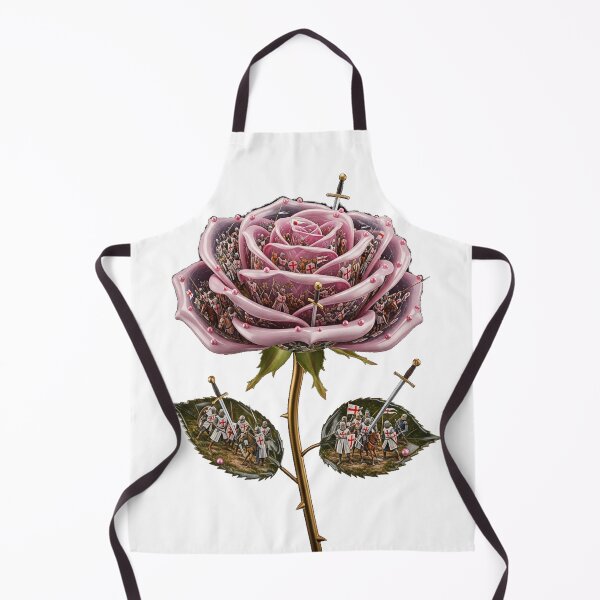 Item preview, Pink Knights Templar Rose Pierced with Swords designed and sold by MoreGlamour.