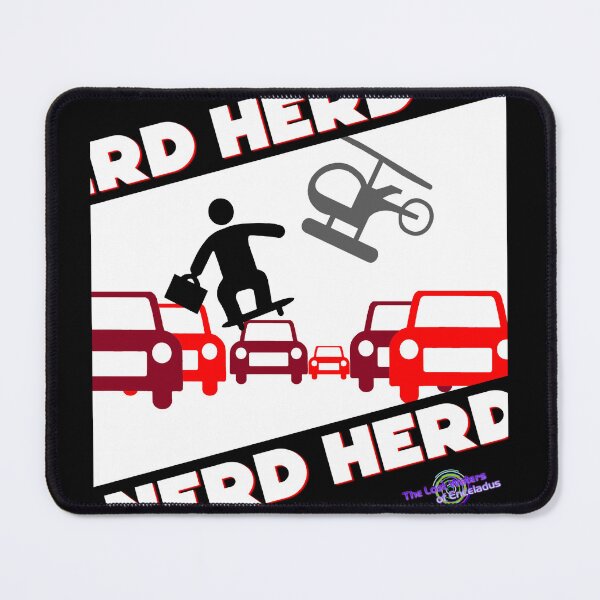 Item preview, skate board nerd herd cars 4 designed and sold by Lost Waters of Enceladus.